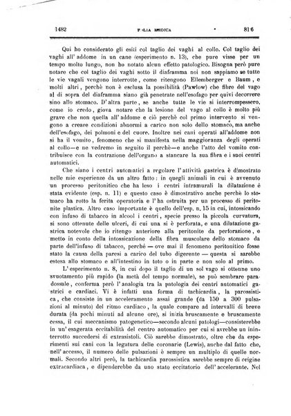 Folia medica periodico trimensile di patologia e clinica medica