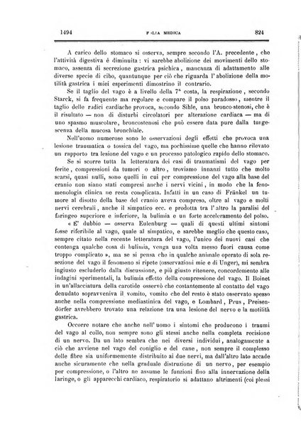 Folia medica periodico trimensile di patologia e clinica medica