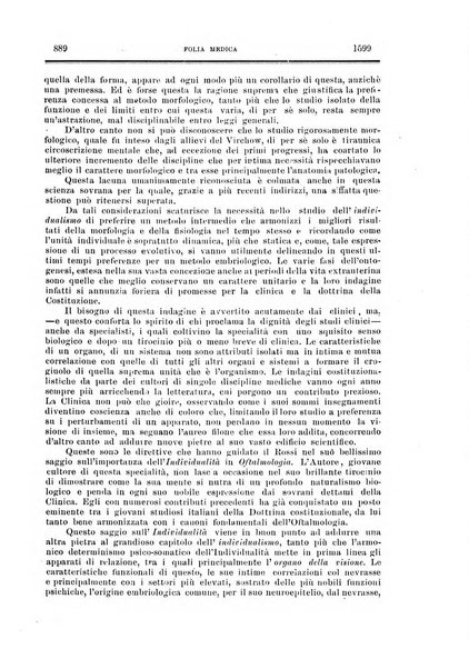 Folia medica periodico trimensile di patologia e clinica medica