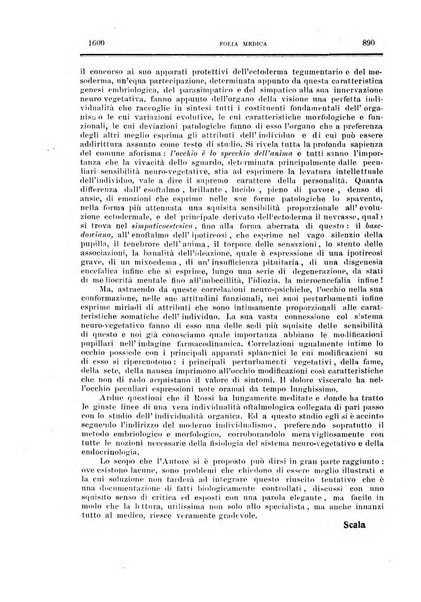 Folia medica periodico trimensile di patologia e clinica medica