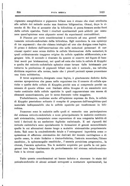 Folia medica periodico trimensile di patologia e clinica medica