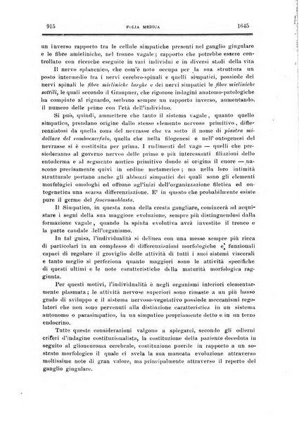 Folia medica periodico trimensile di patologia e clinica medica