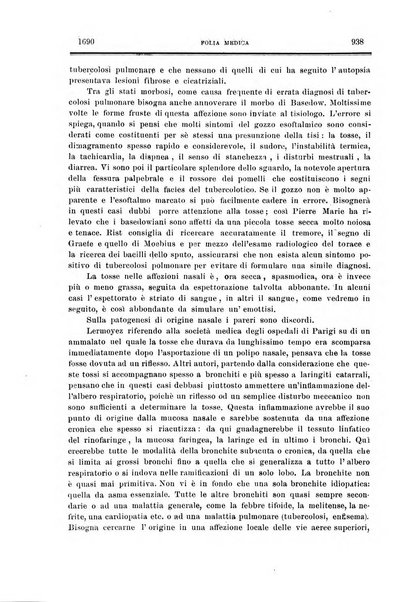 Folia medica periodico trimensile di patologia e clinica medica