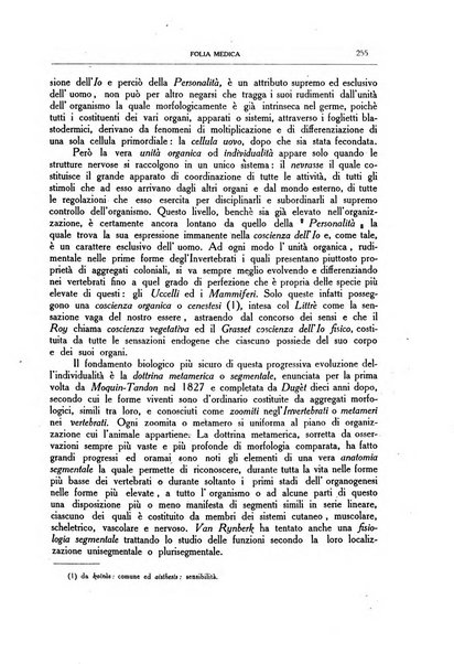 Folia medica periodico trimensile di patologia e clinica medica