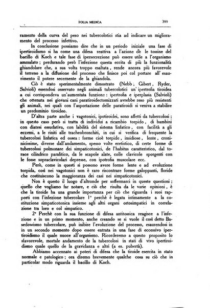 Folia medica periodico trimensile di patologia e clinica medica