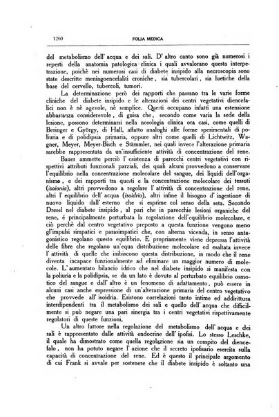 Folia medica periodico trimensile di patologia e clinica medica