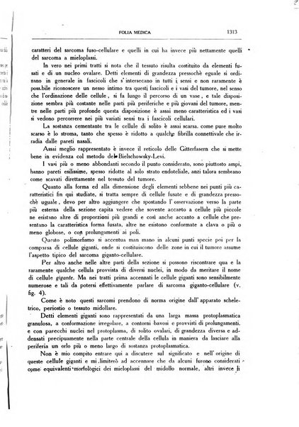 Folia medica periodico trimensile di patologia e clinica medica