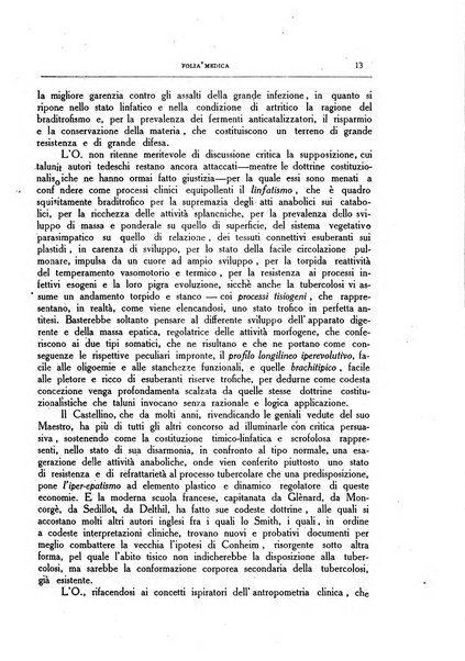 Folia medica periodico trimensile di patologia e clinica medica