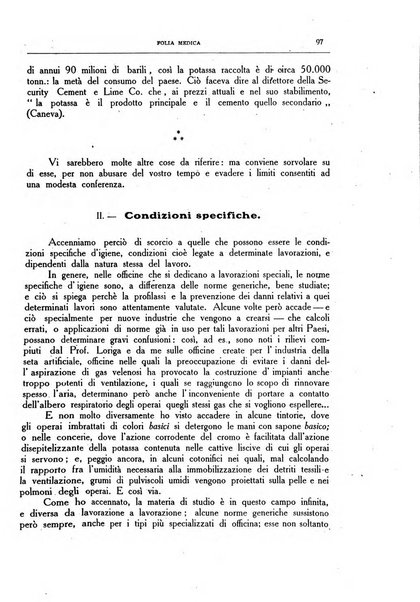 Folia medica periodico trimensile di patologia e clinica medica