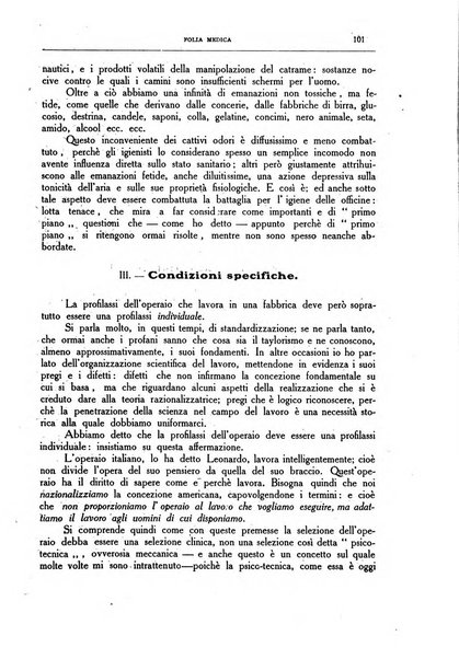 Folia medica periodico trimensile di patologia e clinica medica