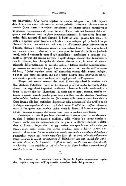 Folia medica periodico trimensile di patologia e clinica medica