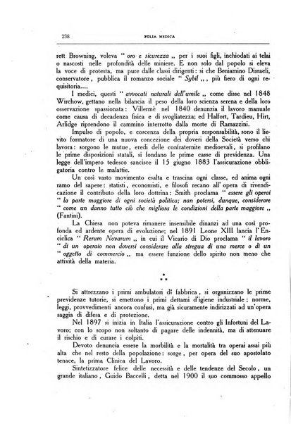 Folia medica periodico trimensile di patologia e clinica medica