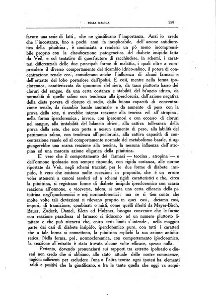 Folia medica periodico trimensile di patologia e clinica medica