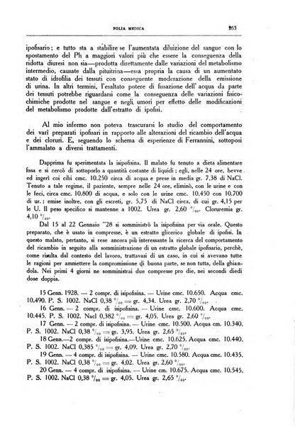 Folia medica periodico trimensile di patologia e clinica medica