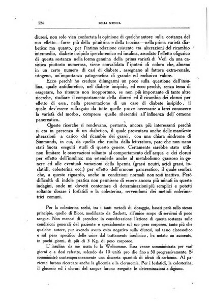 Folia medica periodico trimensile di patologia e clinica medica