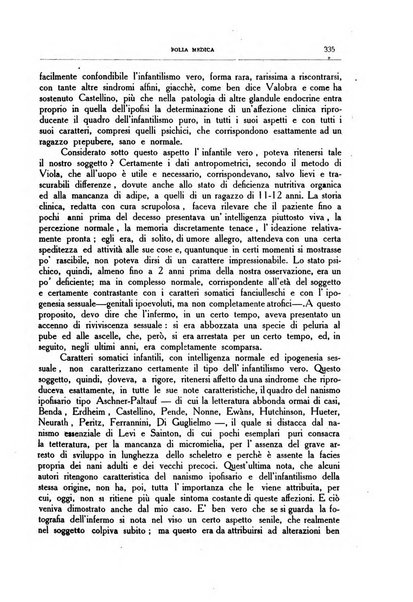 Folia medica periodico trimensile di patologia e clinica medica