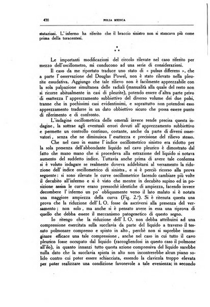 Folia medica periodico trimensile di patologia e clinica medica