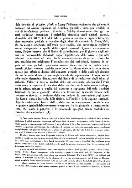 Folia medica periodico trimensile di patologia e clinica medica