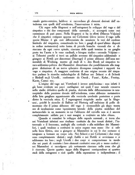 Folia medica periodico trimensile di patologia e clinica medica