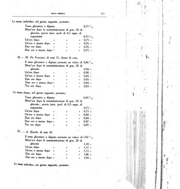 Folia medica periodico trimensile di patologia e clinica medica