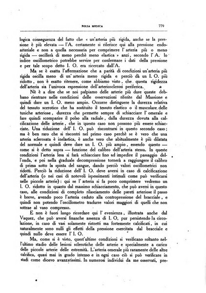 Folia medica periodico trimensile di patologia e clinica medica