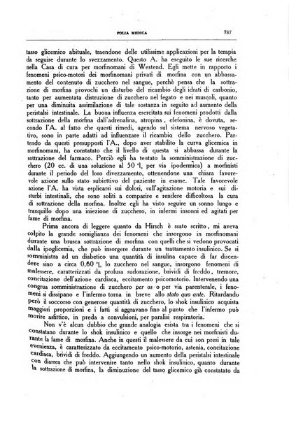 Folia medica periodico trimensile di patologia e clinica medica