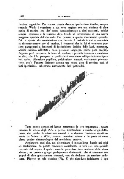 Folia medica periodico trimensile di patologia e clinica medica