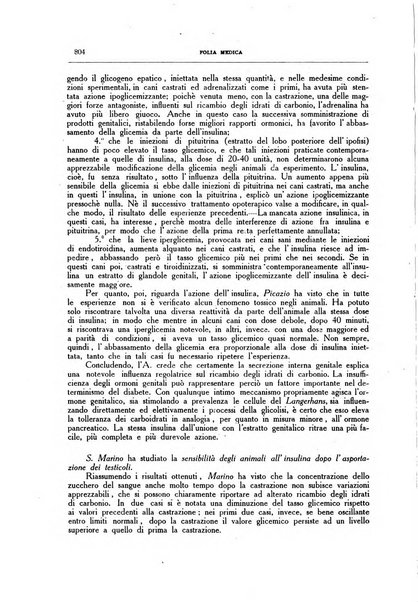 Folia medica periodico trimensile di patologia e clinica medica