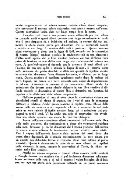 Folia medica periodico trimensile di patologia e clinica medica