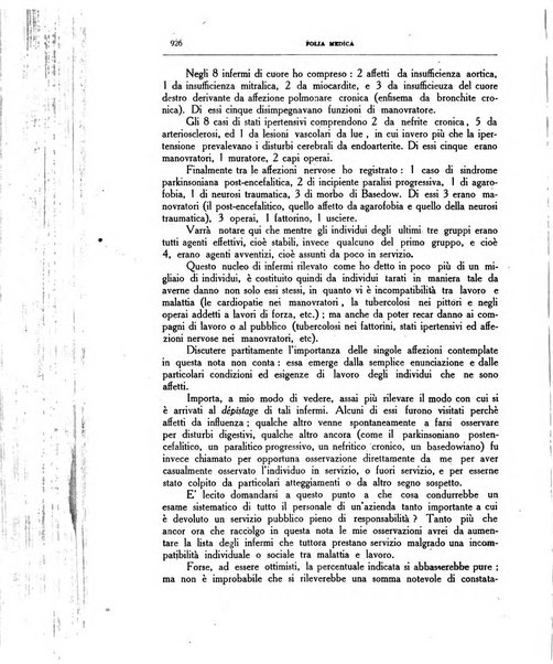 Folia medica periodico trimensile di patologia e clinica medica