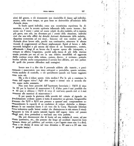 Folia medica periodico trimensile di patologia e clinica medica