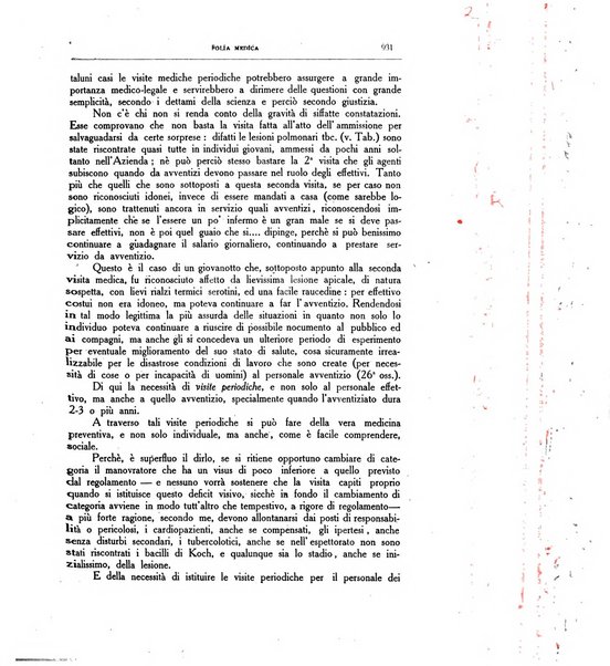 Folia medica periodico trimensile di patologia e clinica medica