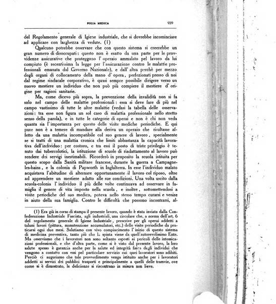 Folia medica periodico trimensile di patologia e clinica medica