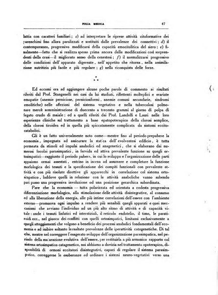 Folia medica periodico trimensile di patologia e clinica medica