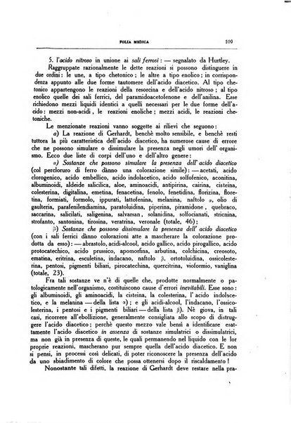 Folia medica periodico trimensile di patologia e clinica medica