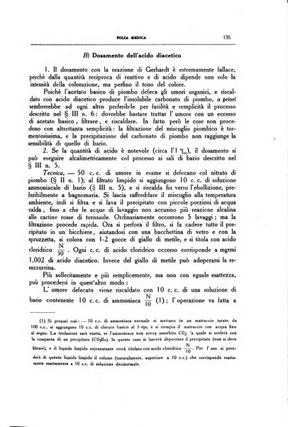 Folia medica periodico trimensile di patologia e clinica medica