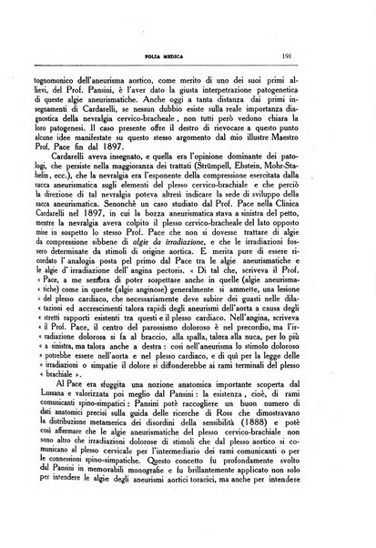 Folia medica periodico trimensile di patologia e clinica medica