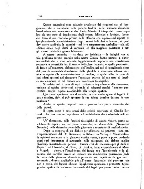 Folia medica periodico trimensile di patologia e clinica medica