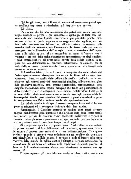 Folia medica periodico trimensile di patologia e clinica medica