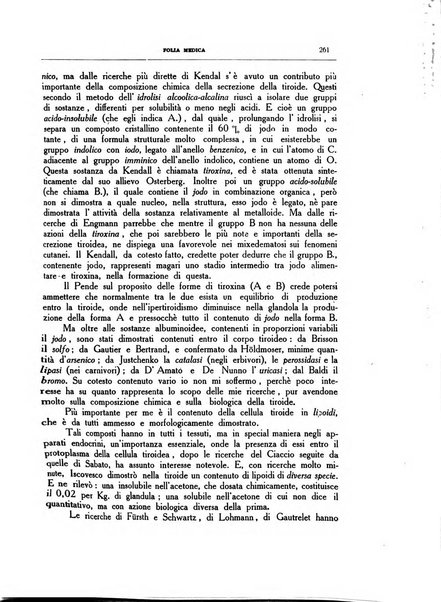 Folia medica periodico trimensile di patologia e clinica medica