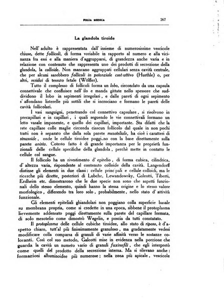 Folia medica periodico trimensile di patologia e clinica medica