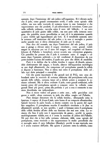 Folia medica periodico trimensile di patologia e clinica medica