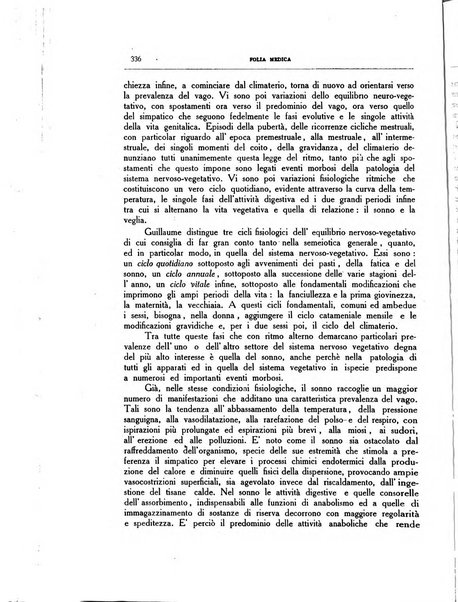 Folia medica periodico trimensile di patologia e clinica medica