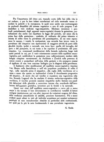 Folia medica periodico trimensile di patologia e clinica medica