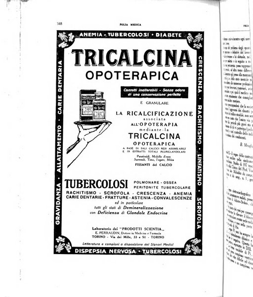 Folia medica periodico trimensile di patologia e clinica medica