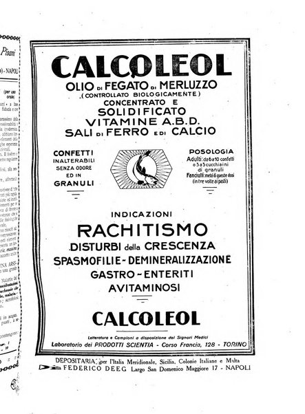 Folia medica periodico trimensile di patologia e clinica medica