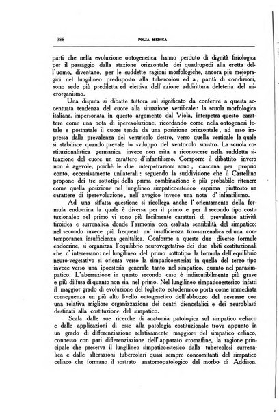 Folia medica periodico trimensile di patologia e clinica medica