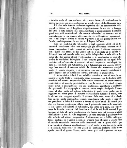 Folia medica periodico trimensile di patologia e clinica medica