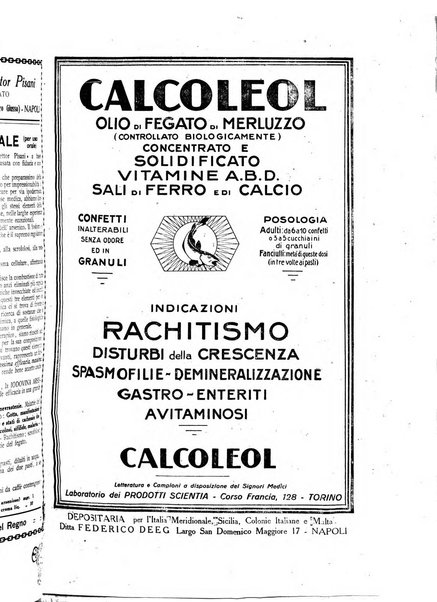 Folia medica periodico trimensile di patologia e clinica medica