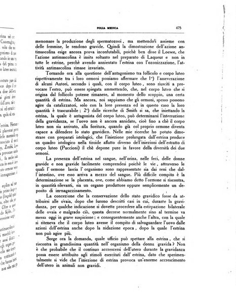 Folia medica periodico trimensile di patologia e clinica medica